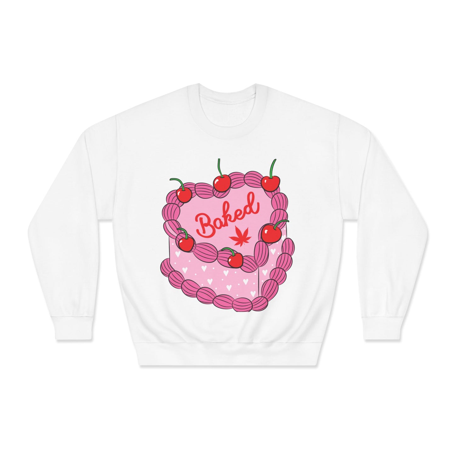 Baked Cake Unisex Crewneck Sweatshirt