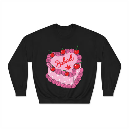 Baked Cake Unisex Crewneck Sweatshirt